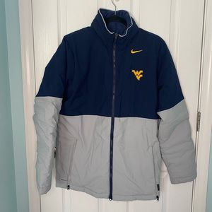 WVU winter coat; team issued